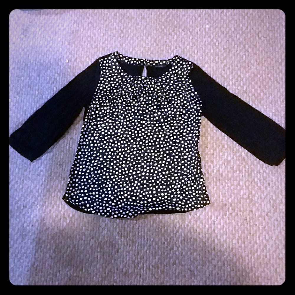 Polka dot blouse